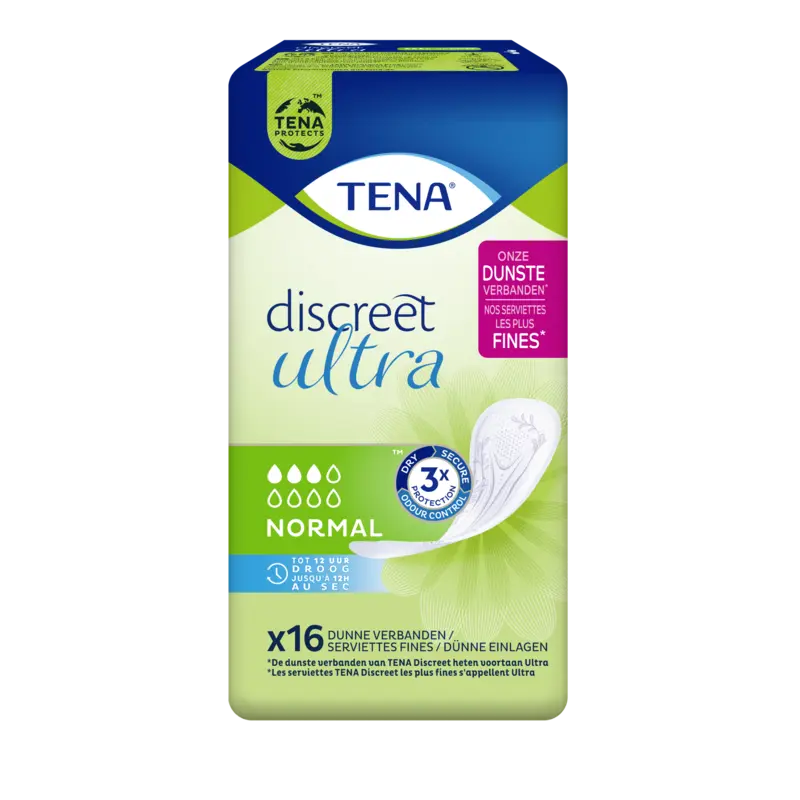 Tena Discreet Ultra Normal Verband 16 Stuks