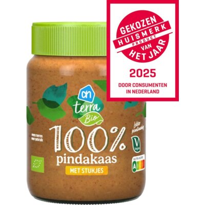 pdp-image-AH Terra Plantaardig biologisch 100% pindakaas