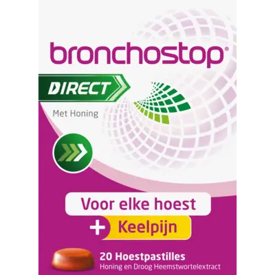 pdp-image-Bronchostop Direct met honing hoestpastilles