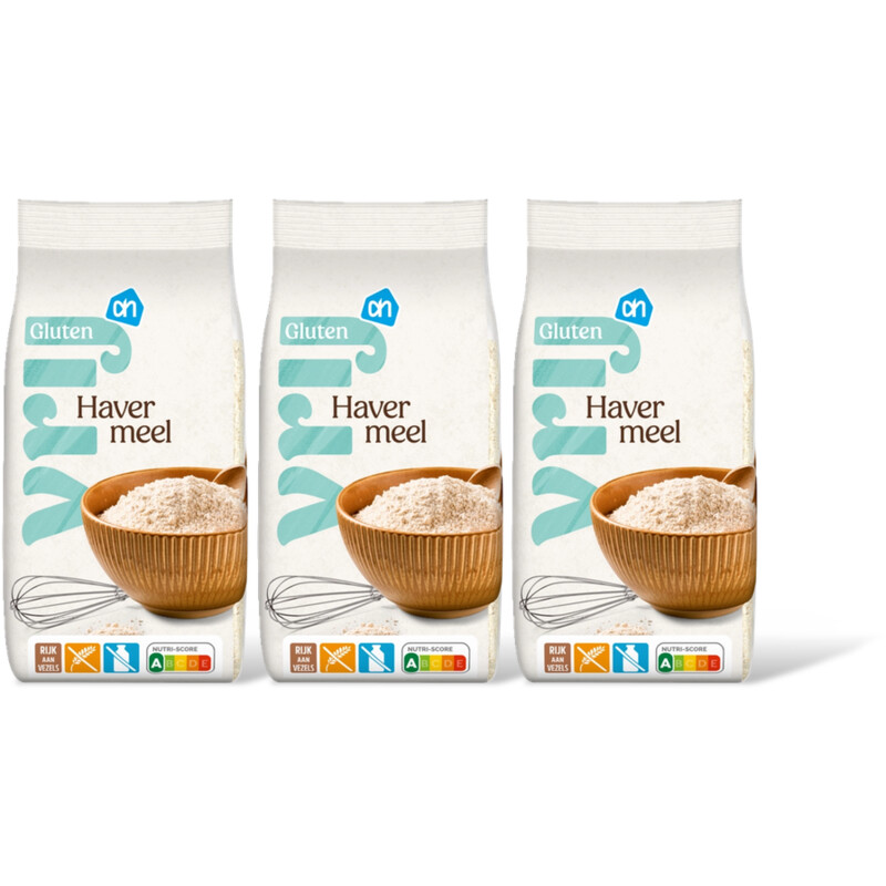 AH Glutenvrij Havermeel 3-pack