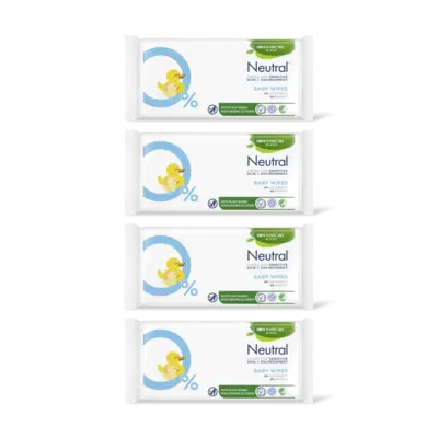 pdp-image-Neutral Baby wipes 0% perfume 4-pack