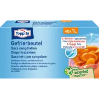 Toppits Diepvrieszakken 1 liter