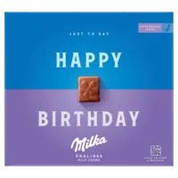 Milka Happy birthday pralines melk créme