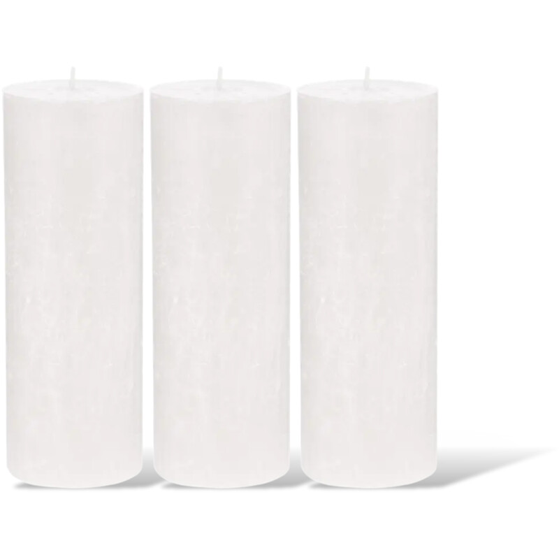 AH Rustiek 7x19cm wit 3-pack