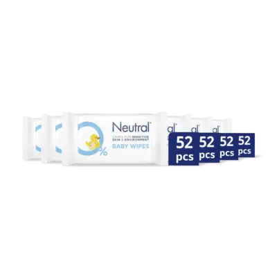 pdp-image-Neutral Baby wipes 0% perfume 6-pack