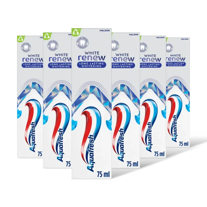 Aquafresh White renew 6-pack