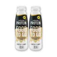 Melkunie Protein food to go vanil hazelnut 2-pack