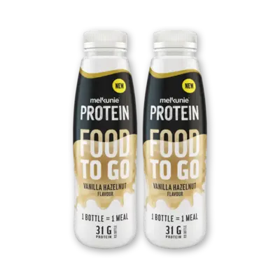 pdp-image-Melkunie Protein food to go vanil hazelnut 2-pack