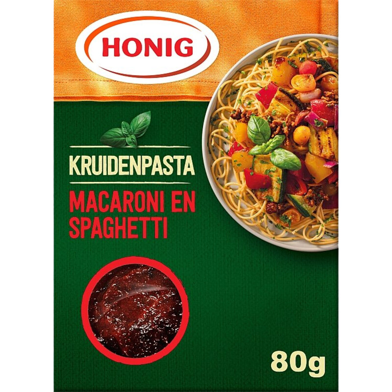Een afbeelding van Honig Kruidenpasta macaroni en spaghetti