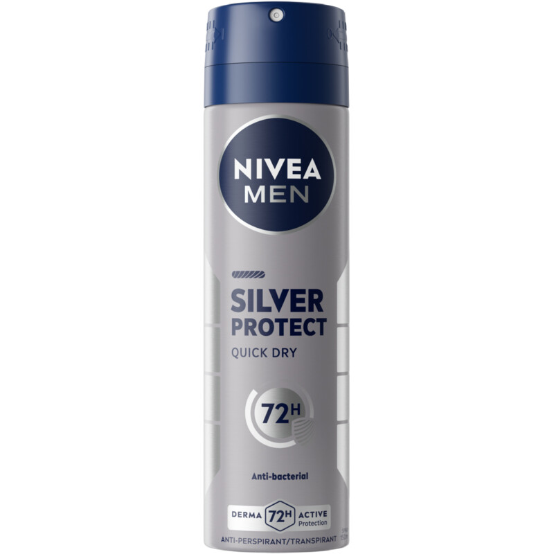 Een afbeelding van NIVEA Men silver protect deodorant spray