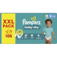 Pampers Baby-dry luiers XXL pack maat 5