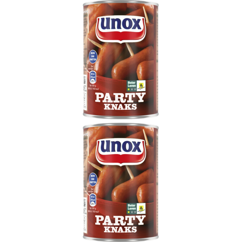 Unox Knaks Party 2-pack