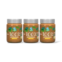AH Terra Plantaardig 100% pindakaas stukje 3-pack