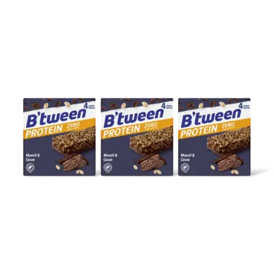 pdp-image-Hero B'tween protein zero muesli & cacao 3-pk