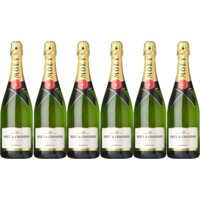 Een afbeelding van Moët & Chandon Champagne brut impérial 6 flessen