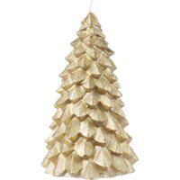 Een afbeelding van AH Excellent Vormkaars boom goud