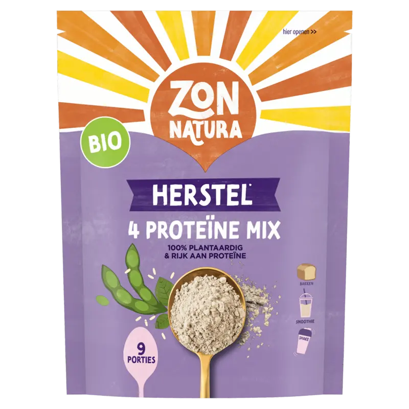 Zonnatura Herstel 4 proteïne mix
