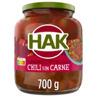 Hak Bonenschotel voor chili sin carne