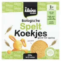 De Kleine Keuken Biologische speltkoekjes 8m+