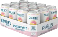 Charlie's Organics sparkling grapefruit 12-pack