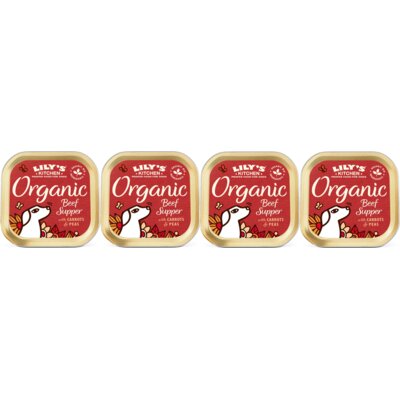 pdp-image-Lily's Kitchen Organic supper met rund 4-pack