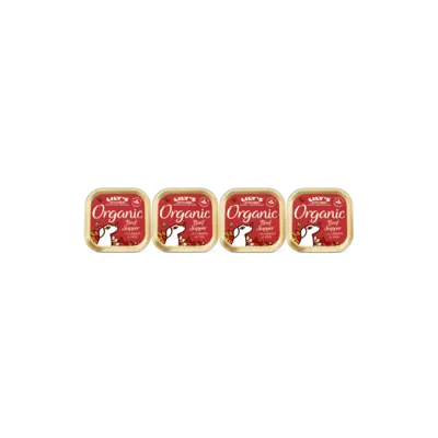 pdp-image-Lily's Kitchen Organic supper met rund 4-pack