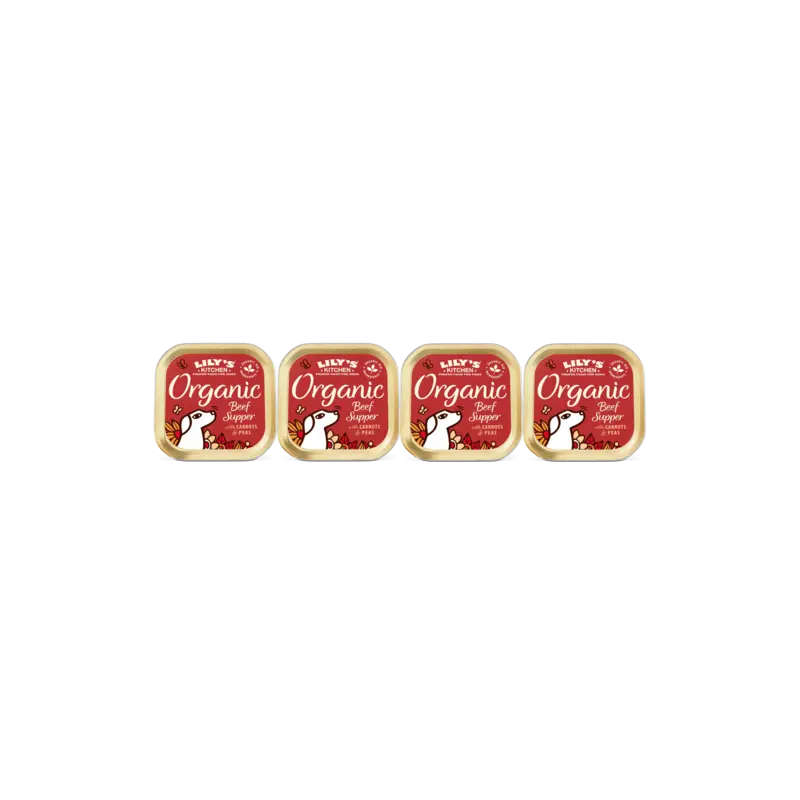 Organic supper met rund 4-pack