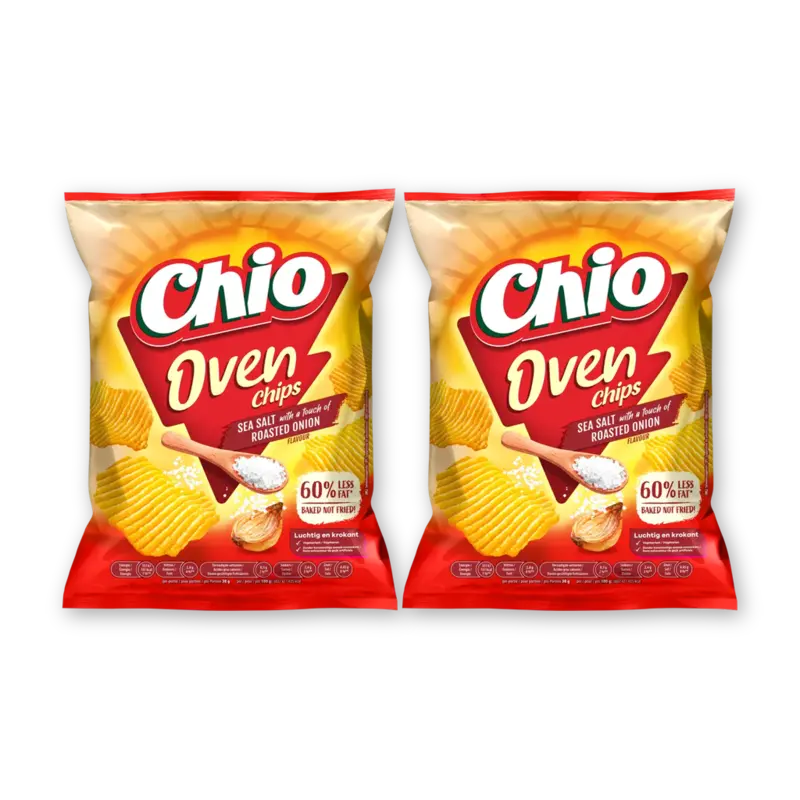 Chio Oven chips sea salt 2-pack