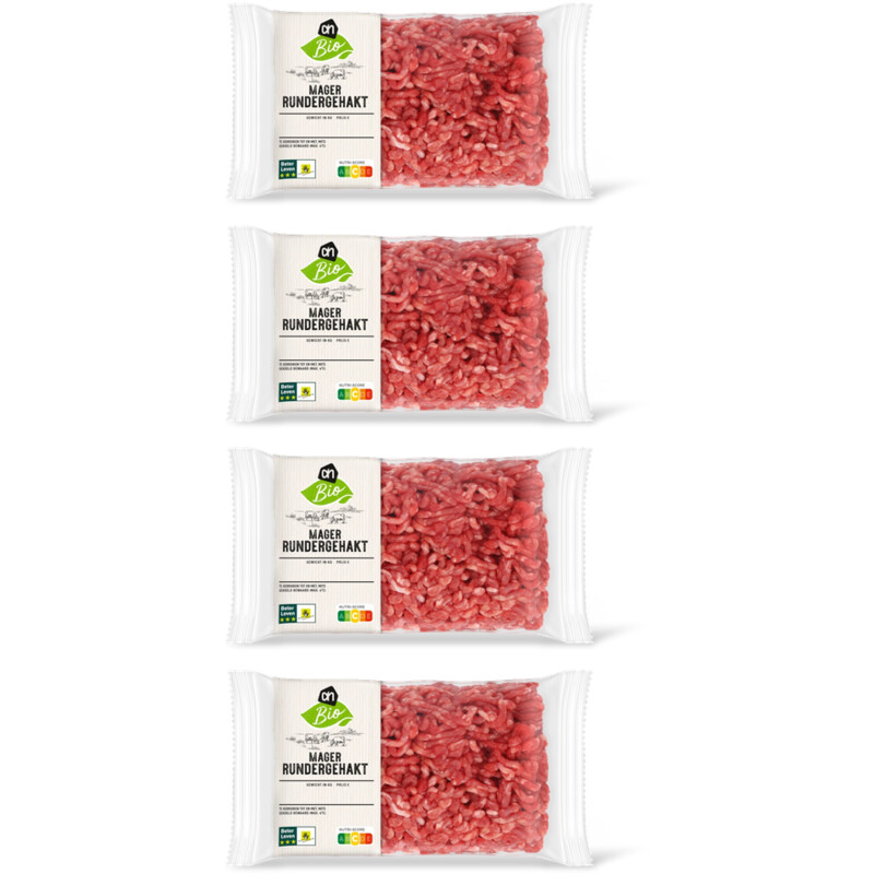 AH Biologisch Mager rundergehakt 4-pack