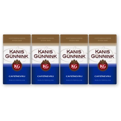 pdp-image-Kanis & Gunnink CafeÃ¯nevrije filterkoffie 4-pack