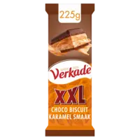 Verkade XXL choco biscuit karamelsmaakvulling