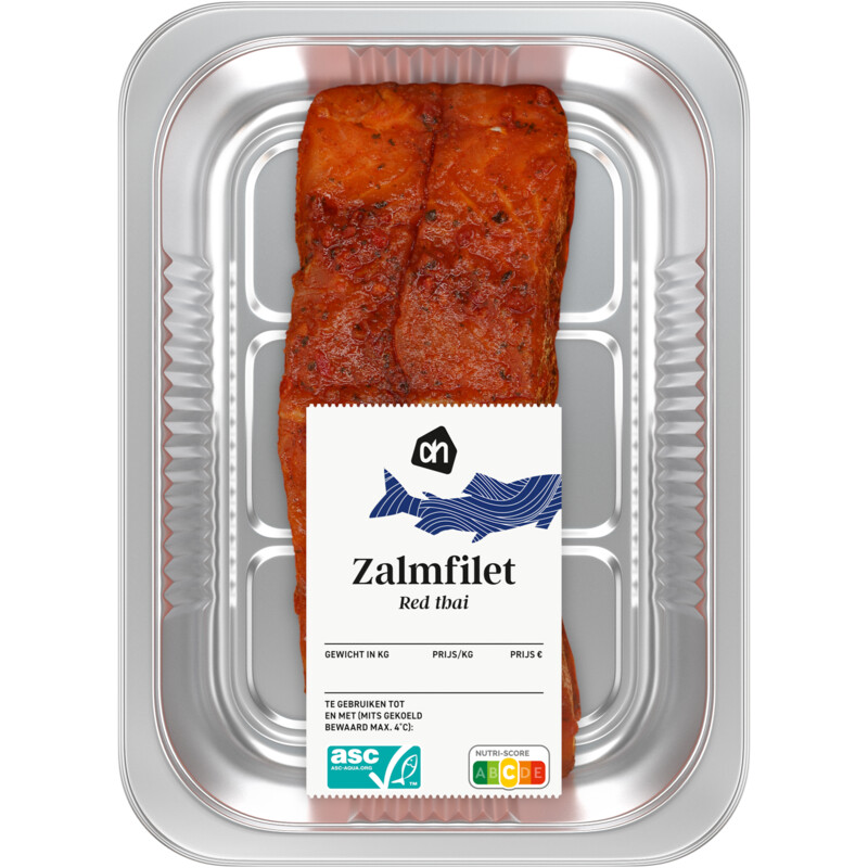 Een afbeelding van AH Zalmfilet red Thai