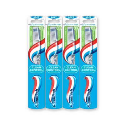 pdp-image-Aquafresh Clean control soft tandenborstel 4-pack