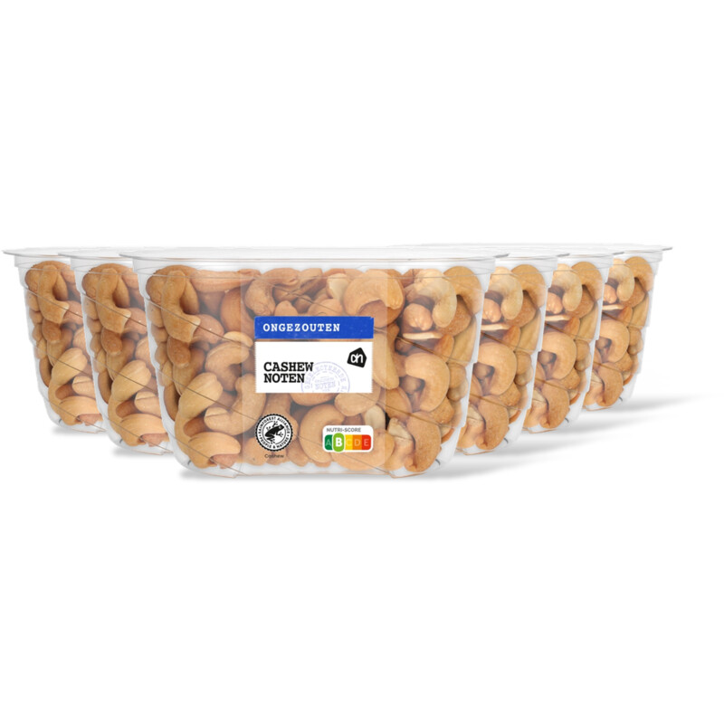 AH Ongezouten cashewnoten 6-pack