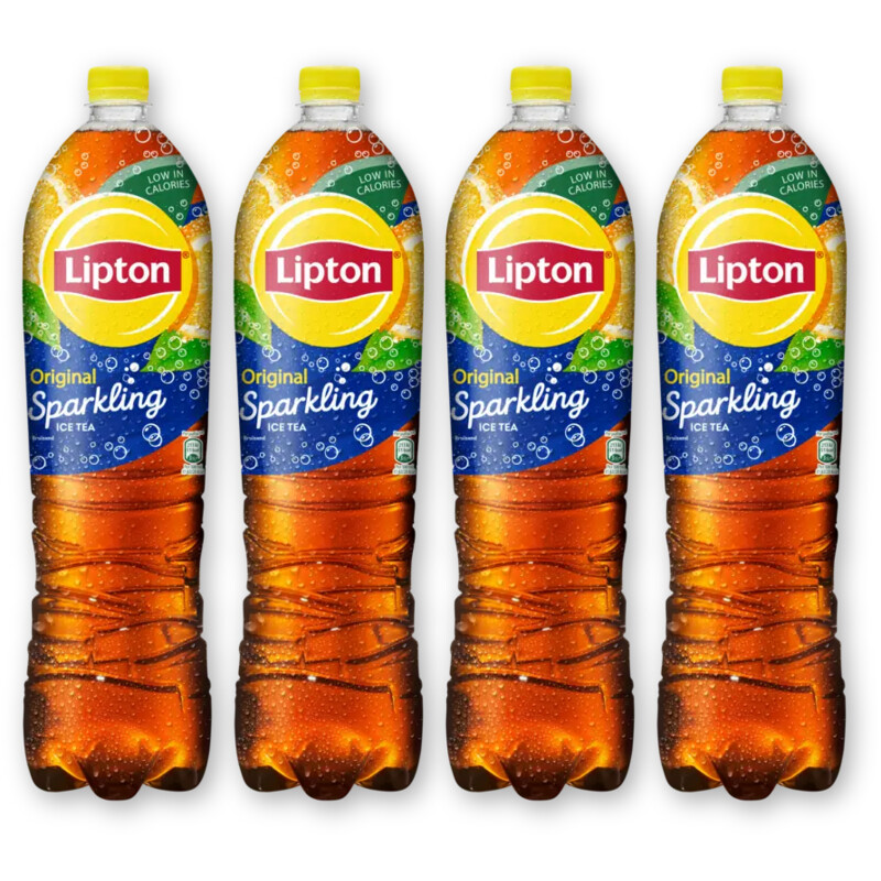 Lipton Ice tea sparkling original 4-pack