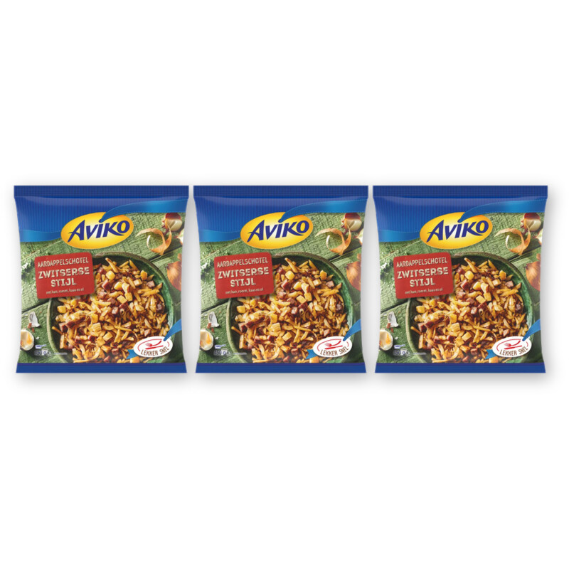 Aviko Aardappelschotel Zwitserse stijl 3-pack