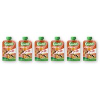 Goodies Knijpfruit smoothie perzik banaan 3+ 6pk