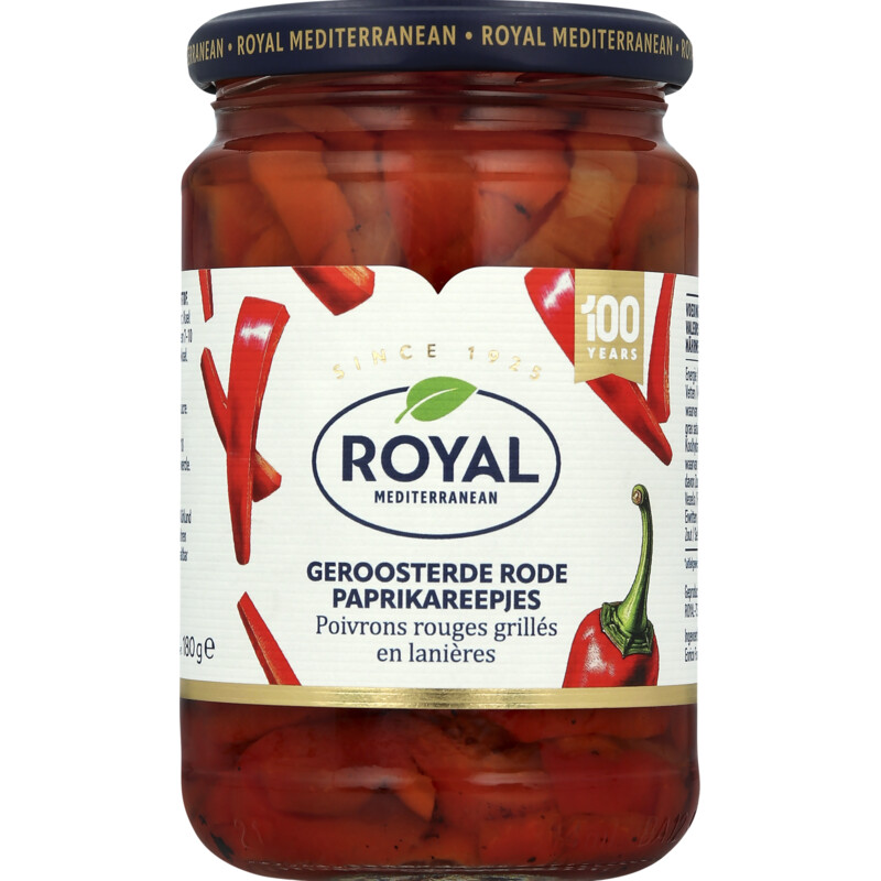 Een afbeelding van Royal Geroosterde rode paprikareepjes
