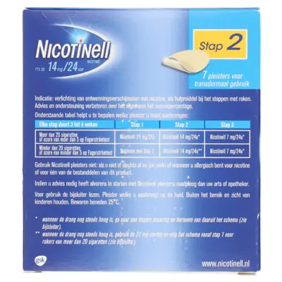 pdp-image-Nicotinell 14mg/24u nicotine pleister