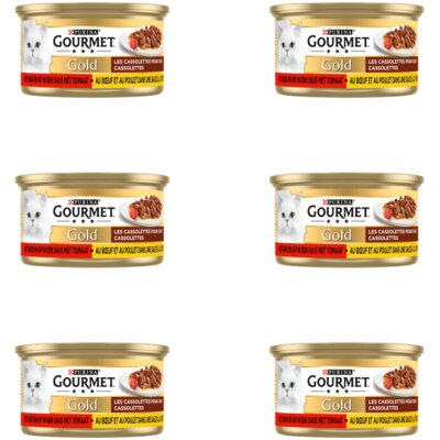 pdp-image-Gourmet Gold cassolettes met rund & kip 6-pack