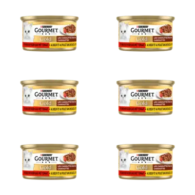 pdp-image-Gourmet Gold cassolettes met rund & kip 6-pack