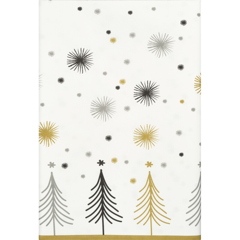 Een afbeelding van AH Excellent Tafellaken kerstboom wit