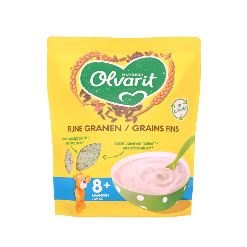6+ Maanden Babypap Fijne Granen