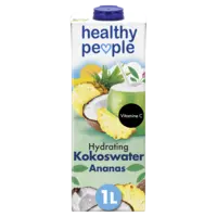 Healthy people Kokoswater ananas
