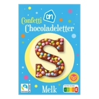 AH Letter confetti