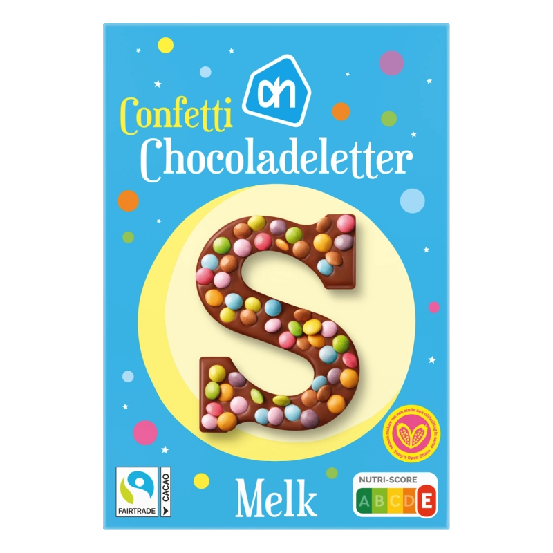AH Letter confetti