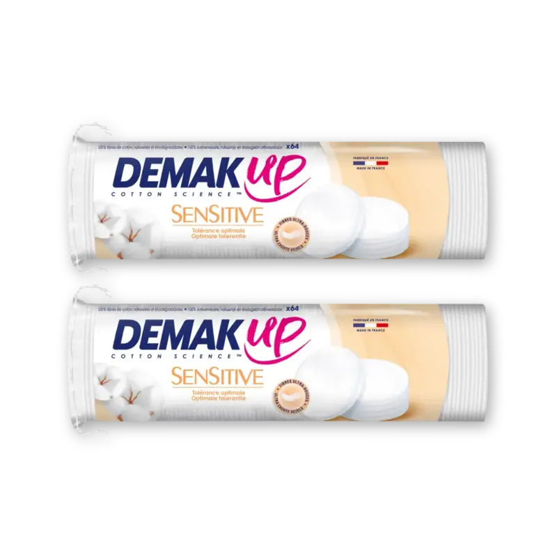 Demak'Up Sensitive rond wattenschijfjes 2-pack