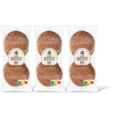 pdp-image-AH Luxe hamburger broodjes 3-pack