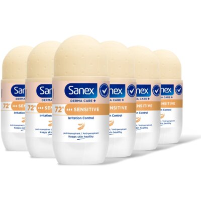 pdp-image-Sanex Derma care+ sensitive deo roller 6-pack