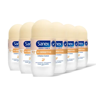 pdp-image-Sanex Derma care+ sensitive deo roller 6-pack